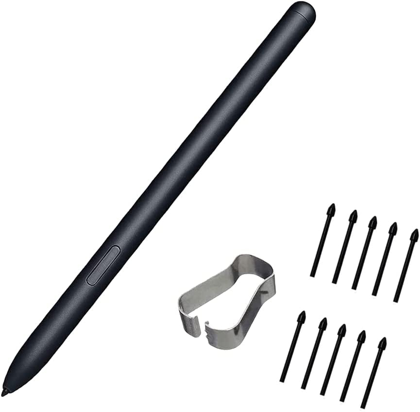 Compatible with Upgraded [Pen like ] Pencil Tips Fits for Apple 2Nd 1St Gen Ipad Pro Pencil, Replacement Ipencil Nibs for Ipad Pro Pencil,No Wear Out Fine Point Precise Control Resistance White&Clear  LOVE MEI Black2  