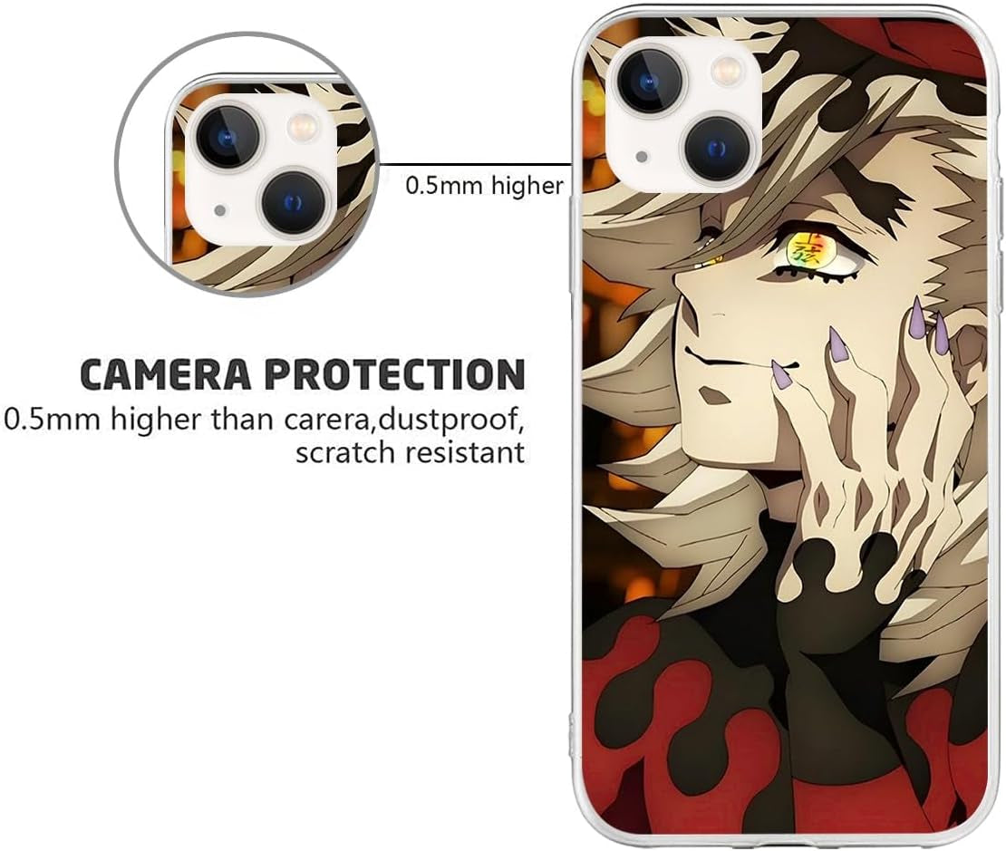 TINTAG Compatible with LG G6 | LG G6+ | LG G6 plus Case Cool with Kokushibou 773, Anime Phone Cases Shockproof Soft TPU Case Clear  TINTAG   