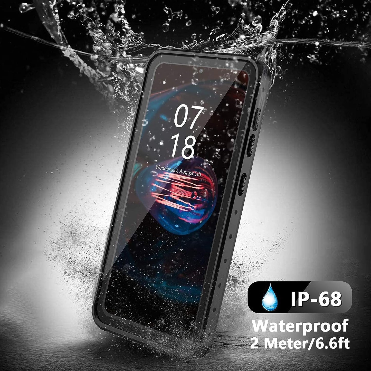 ANTSHARE for Samsung Galaxy S21+ plus Case Waterproof, Built in Screen Protector 360° Full Body Protective Shockproof IP68 Underwater Clear Case for Samsung Galaxy S21+ plus 6.7Inch  ANTSHARE   