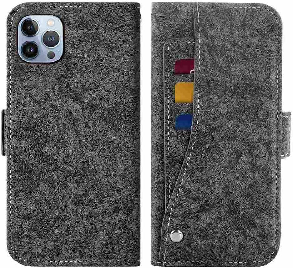 DIIGON Phone Cover Folio Wallet Case for LG G8, Premium PU Leather Slim Fit Cover for LG G8, 1 Photo Frame Slot, Prevent Scratches, Black  DIIGON   