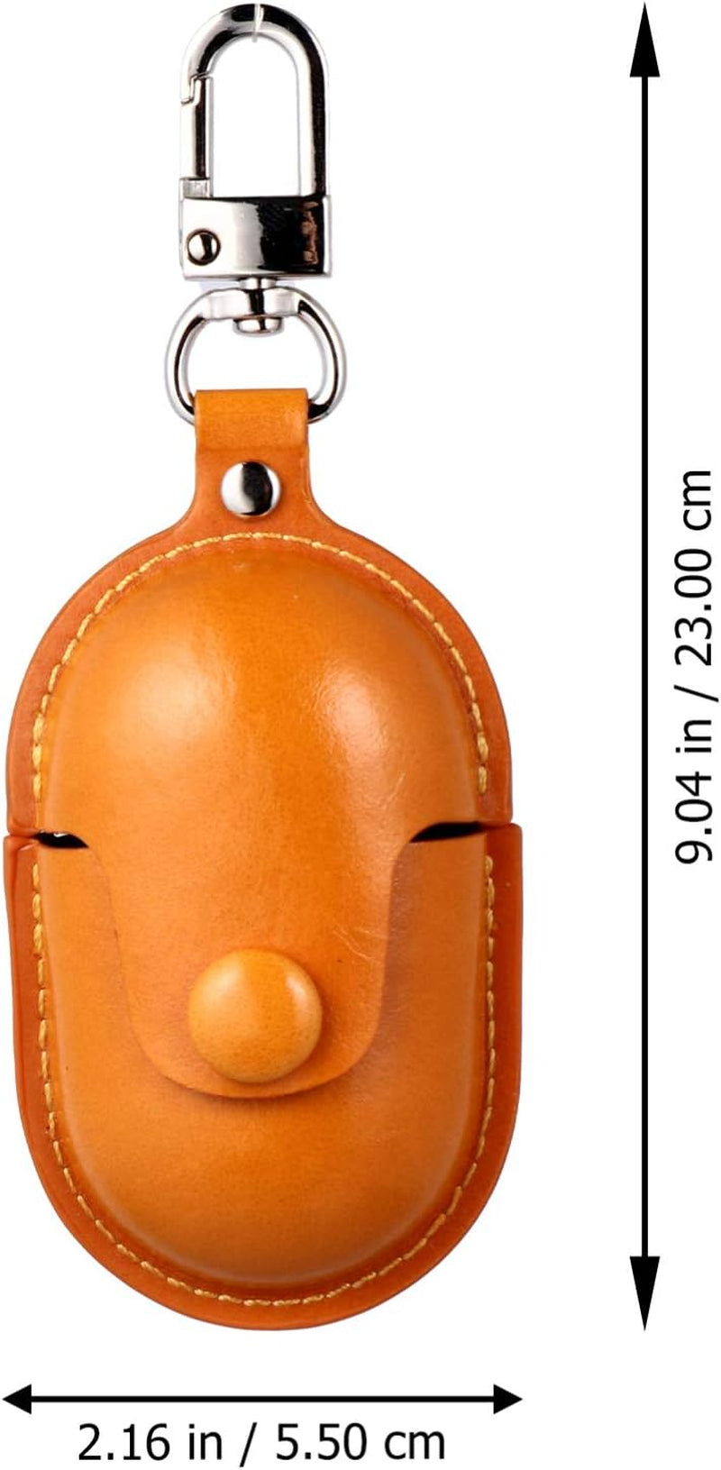 Hemobllo Wireless Earbuds Case Leather Headset Box Cover Shockproof Protective Case Compatible for Galaxy Buds Brown  Hemobllo   