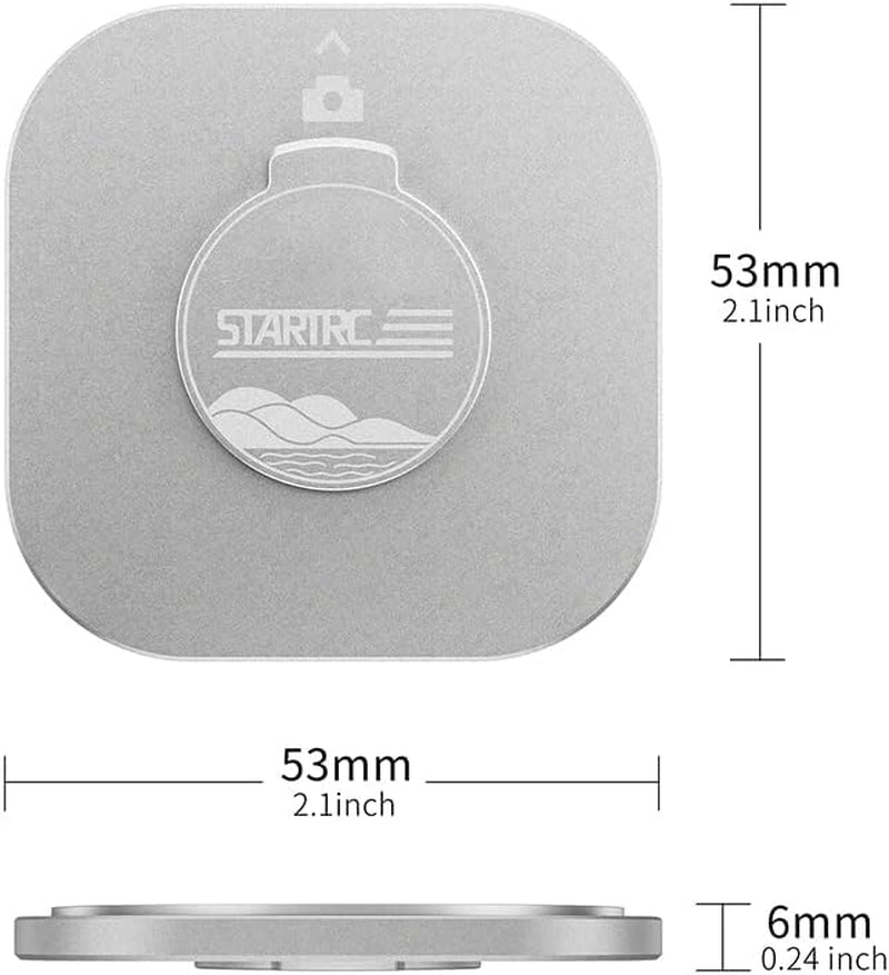 Palumma Smartphone Gimbal Stabilizer Magnetic Base for Osmo Mobile 6 5 SE Gimbal Adapter Magnetic Base  PALUMMA   