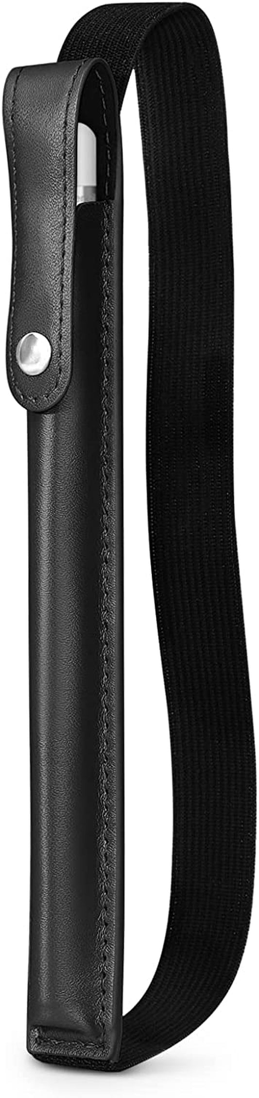 DTTO Pencil Case for Apple Pencil 1St/2Nd Generation, PU Leather Pencil Sleeve Pouch with Detachable Elastic Band for Ipad 9.7"/ 10.2"/ 10.5"/ 10.9"/ 11"/ 12.9" Case, Black  DTTO   