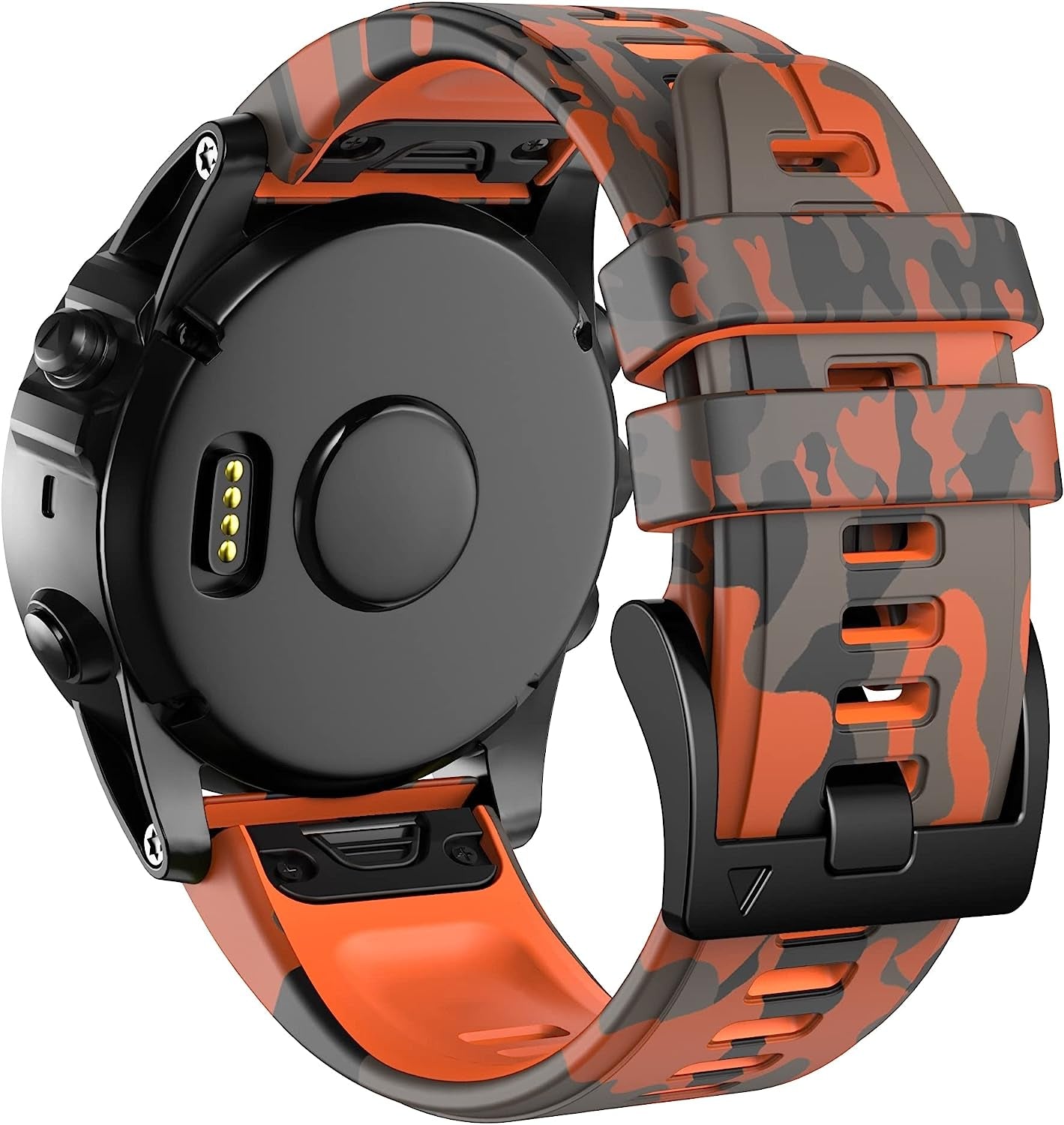 XIRIXX 22/26Mm Wrist Band Strap for Garmin Fenix 7 7X 5 5X 6 6X Pro 935 945 Smart Watch Printed Sport Quick Release Silicone Watchband  XIRIXX Q For Fenix 7 