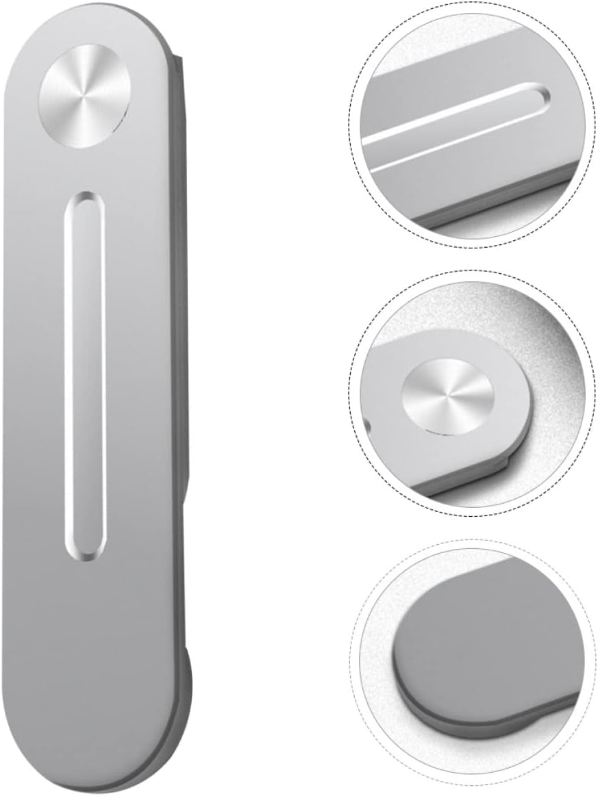 Mikikit Laptop Stand Laptop Stand with Side Magnetic Smartphones Computer Cellphone Mount Holder Bracket Expansion Extension for Stand Laptop Monitor Adjustable on Clip Phone Pc Stand Pc Stand  Mikikit   