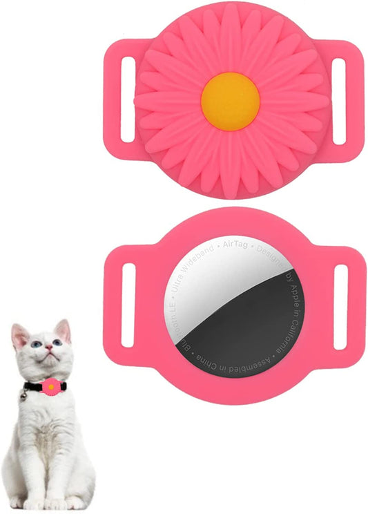 Airtag Cat Collar Holder for Apple Air Tag Cat Collar Holder within 0.6 Inch, Airtag Dog Collar Holder, Airtag Pet Collar Holder for Apple Airtag Collar Small Airtag Protector  Angledian   