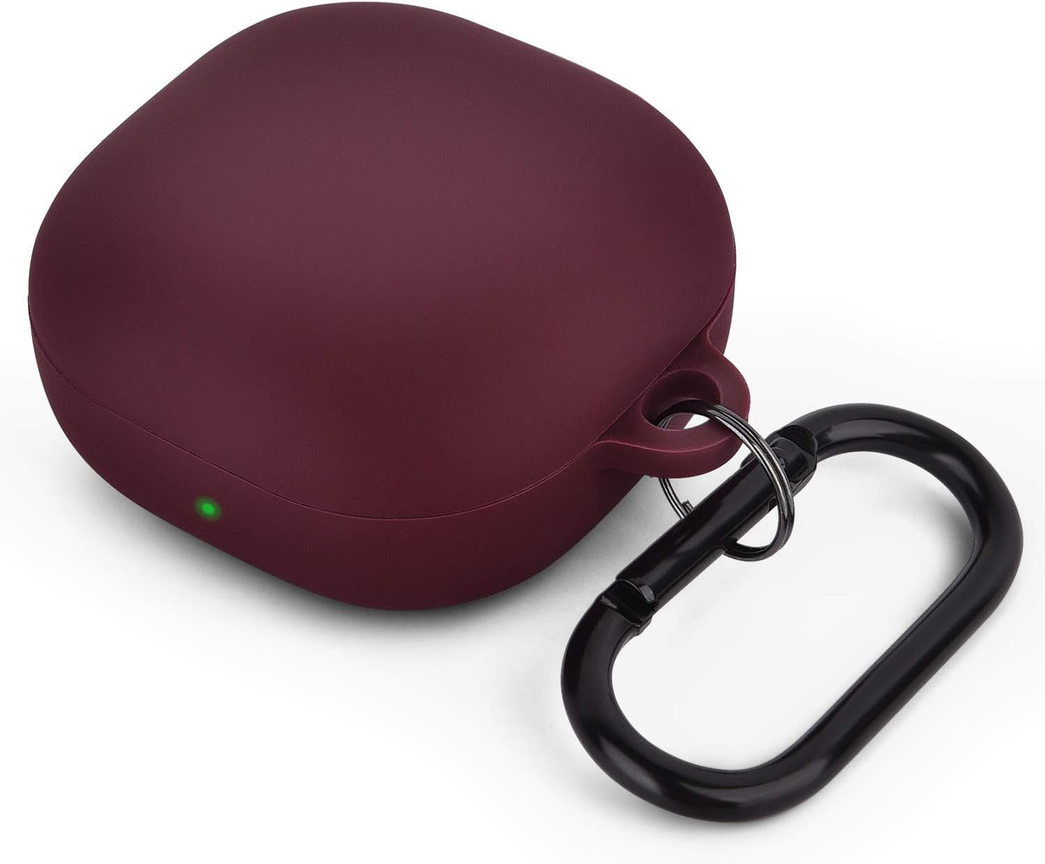 AIRSPO Silicone Case Compatible with Samsung Galaxy Buds 2 Pro/Galaxy Buds 2/ Galaxy Buds Pro/Galaxy Buds Live Case （Grey）  AIRSPO Burgundy  