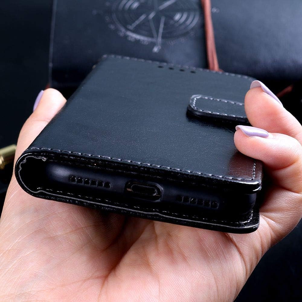 Phone Case for Sony Xperia L2,Smooth Leather Flip Wallet Case with Card Slot,Stand Holder and Magnetic Closure,Sony Xperia L2 Leather Case Cover  SJK-MKS   