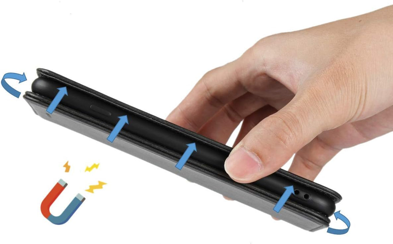 Jaorty for LG G8 Wallet Case 2019 Release,Premium PU Leather Flip Folio Case with Card Slot,Stand Holder and Magnetic Closure [TPU Shockproof Interior Protective Case] for LG G8 Thinq,Lg G8,Red  Jaorty   