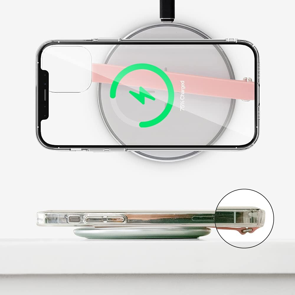 C-Shaped Clip Finger Phone Grip, Sinjimoru Silicone Cell Phone Strap for Phone Case with Clip as Phone Loop Holder for Iphone Case & Samsung Phone. Sinji Loop Clip Black 210  Sinjimoru Co.Ltd   