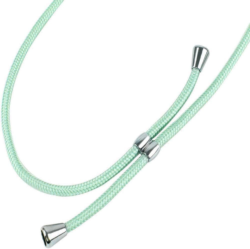 SNCLET Neck Transparent Case for LG V40 Thinq Mobile Phone Cover for LG V40 Thinq Case with Lanyard Neck Strap Phone Holder Shock Absorption Protective Necklace Case for LG V40 Thinq Green  SNCLET   