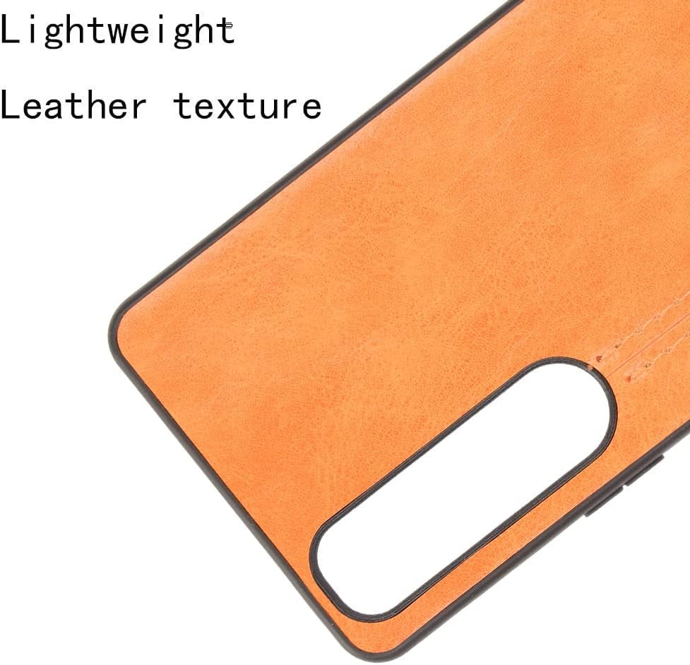 Phone Case for Sony Xperia 1 III, Case for Sony Xperia 1 III Cow-Like PU Leather Style Protector Cover, Non-Slip Shockproof Cover for Sony Xperia 1 III Case  Generic   