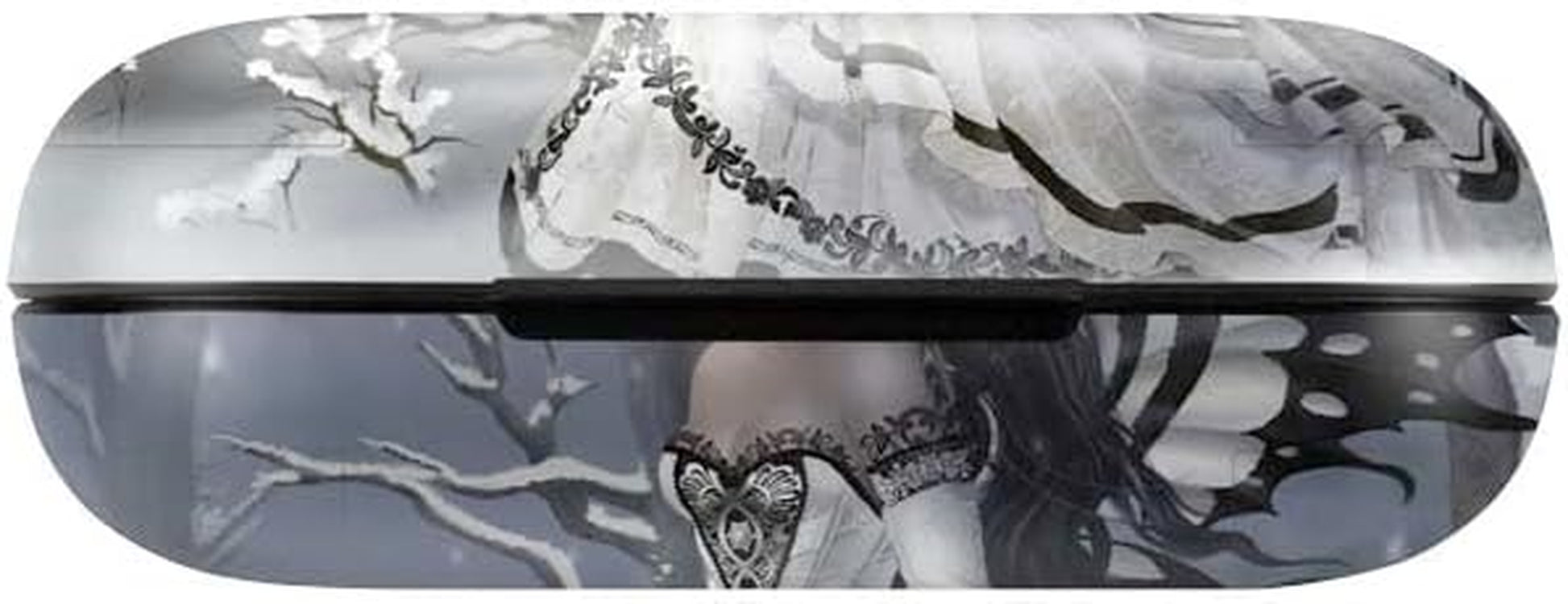 Skinit Decal Skin Compatible with Echo Buds - Officially Licensed Nene Thomas Fairy with Owl in Snow by Nene Thomas Design  Skinit   