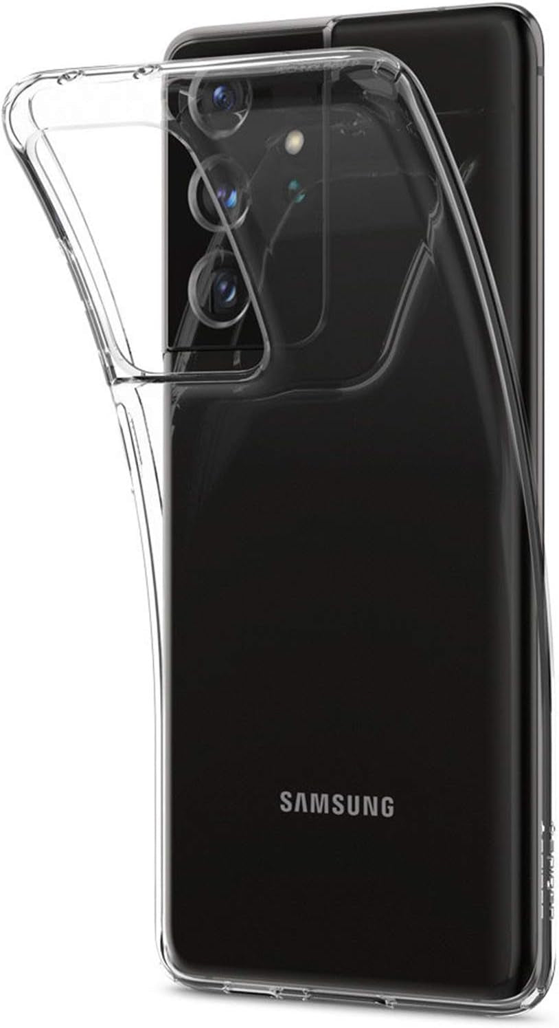 Spigen Crystal Flex Designed for Galaxy S21 Ultra Case (2021) - Crystal Clear  Spigen   