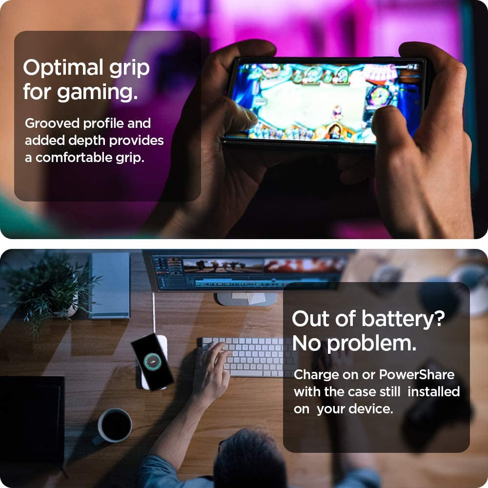 Spigen Rugged Armor Designed for Samsung Galaxy Note 20 Ultra 5G Case (2020) - Matte Black  Spigen   