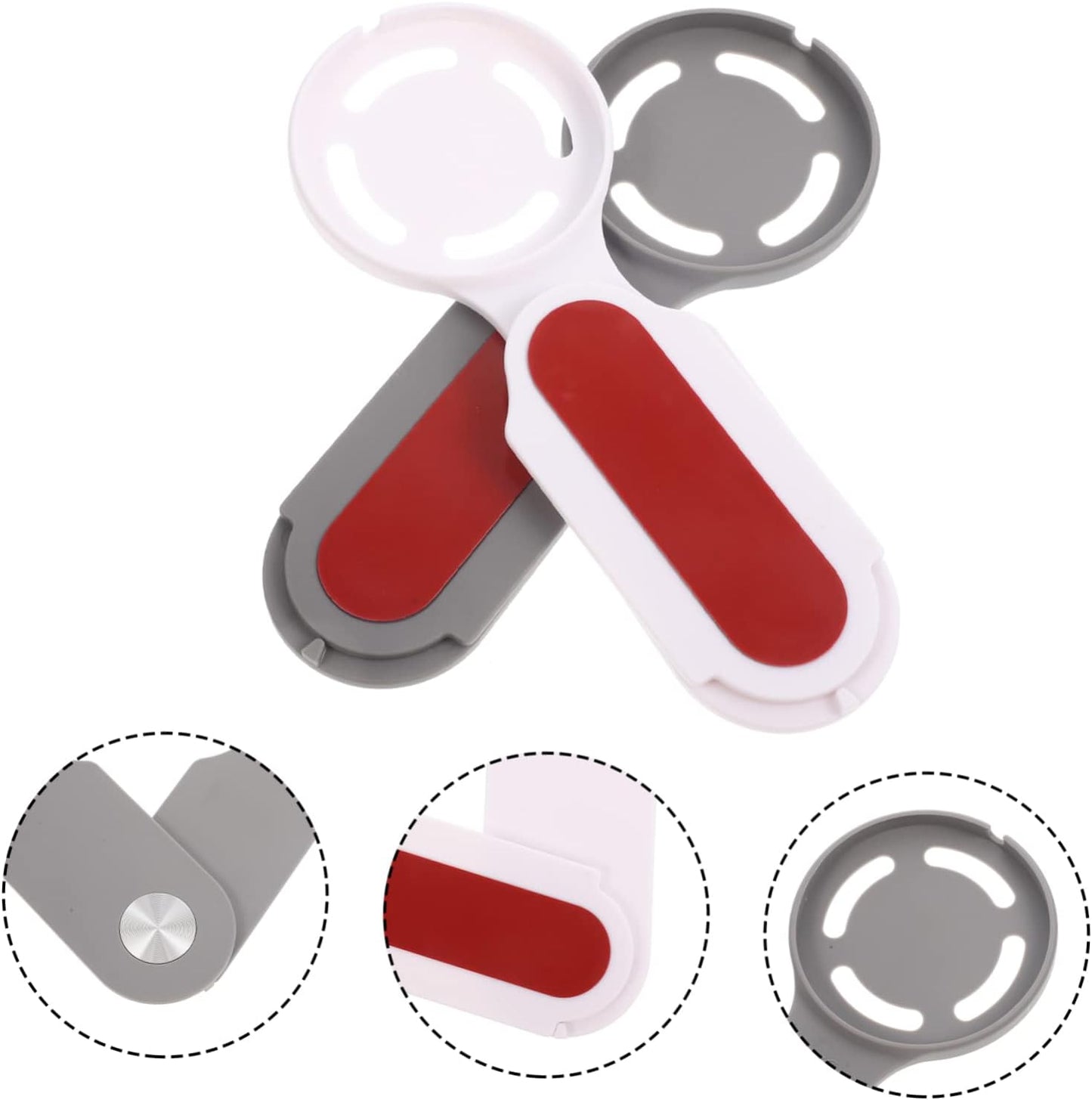 Mikikit 2Pcs Mobile Phone Holder Tablet Magnetic Mount Magnetic Phone Holder PC Laptop Phone Holder Mount Phone Holder Stand Laptop Phone Holder Cell Phone Holders Laptop Phone Mount Flat  Mikikit   