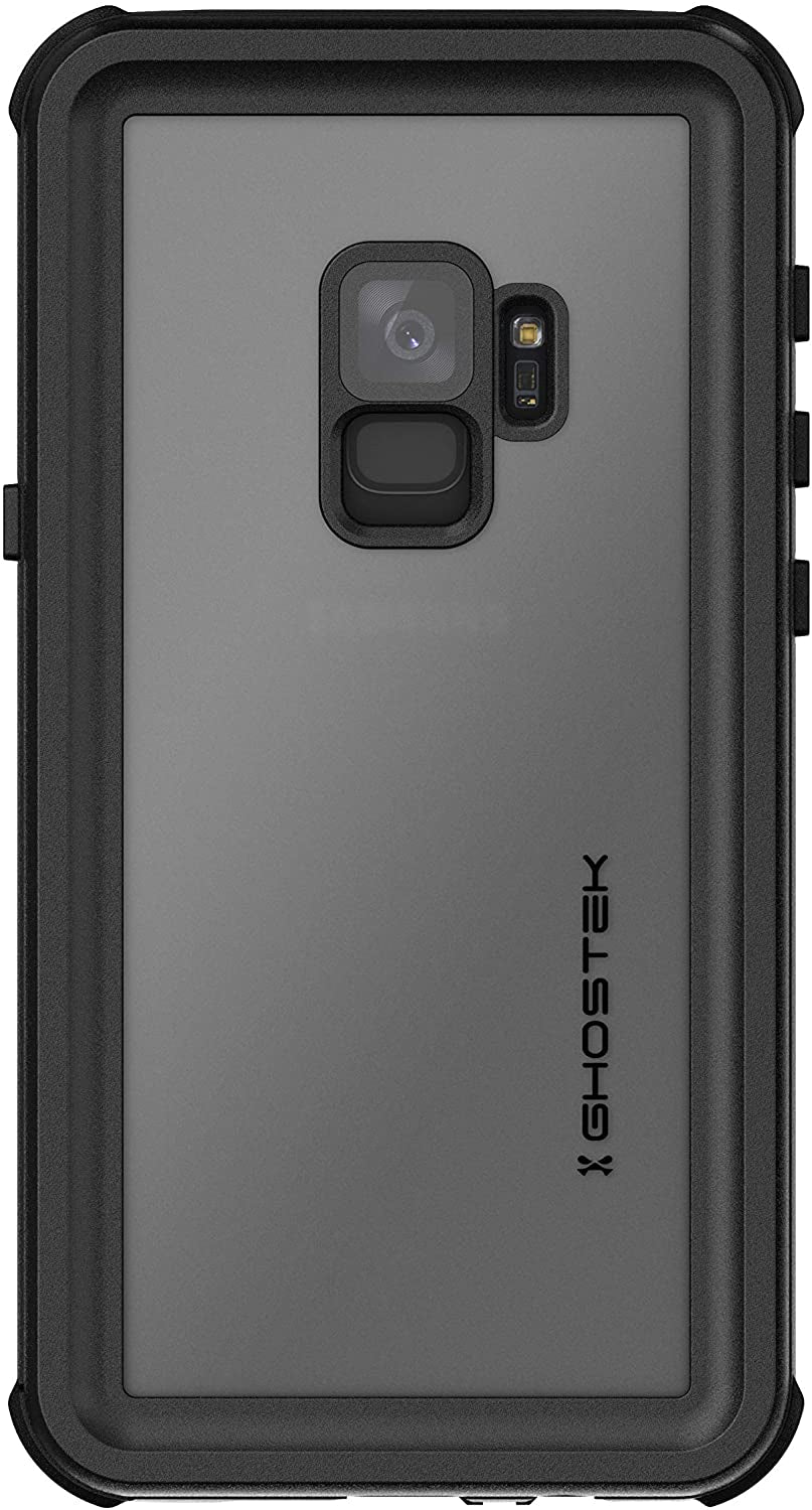 Ghostek Nautical Waterproof Galaxy Note 8 Case with Screen Protector - Slim Heavy Duty Protection (Black)  Ghostek Black Galaxy S9 