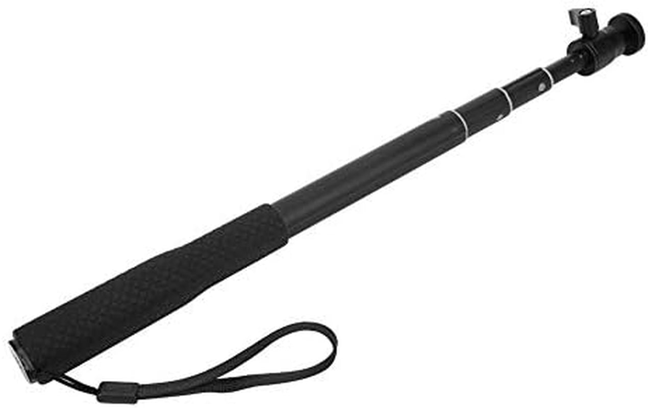 4 Sections Selfie Stick Telescopic Wireless Remote and Tripod Stand Selfie Stick, Ballhead Selfie Stick Tripod for Phone Vlog Video Shooting Live 1/4'' Screw Hole  Walfront   