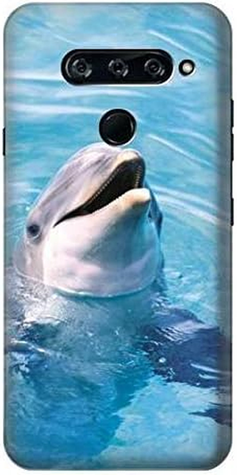 R1291 Dolphin Case Cover for LG V40, LG V40 Thinq  jjphonecase   