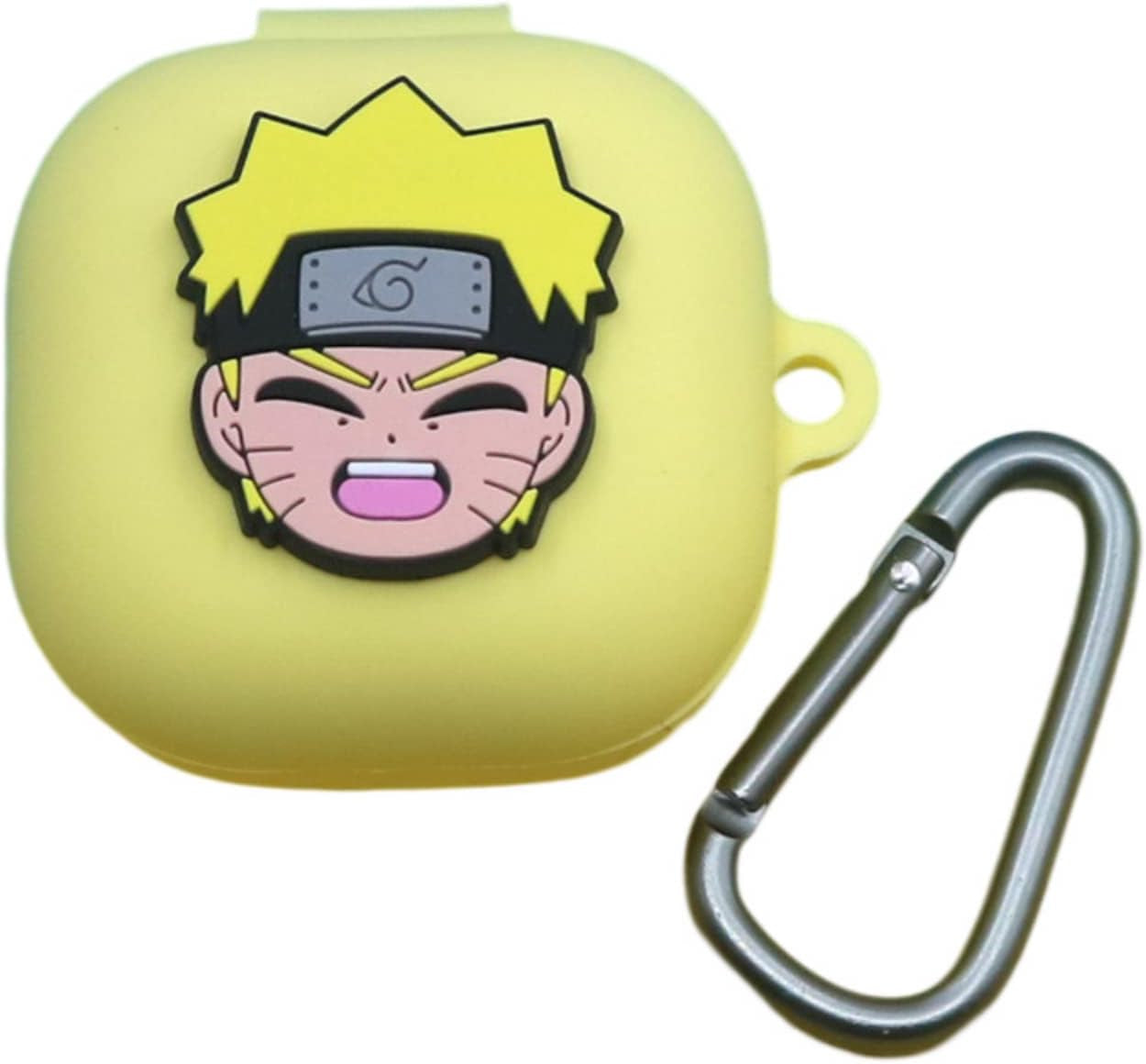 Anime Silicone Earbuds Case Cartoon Headphones Cover Fit Designed for Galaxy Buds2 Pro (2022) /Buds 2 (2021) /Samsung Galaxy Buds Live (2020) /Buds Pro (2021) (A)  SKPY F  