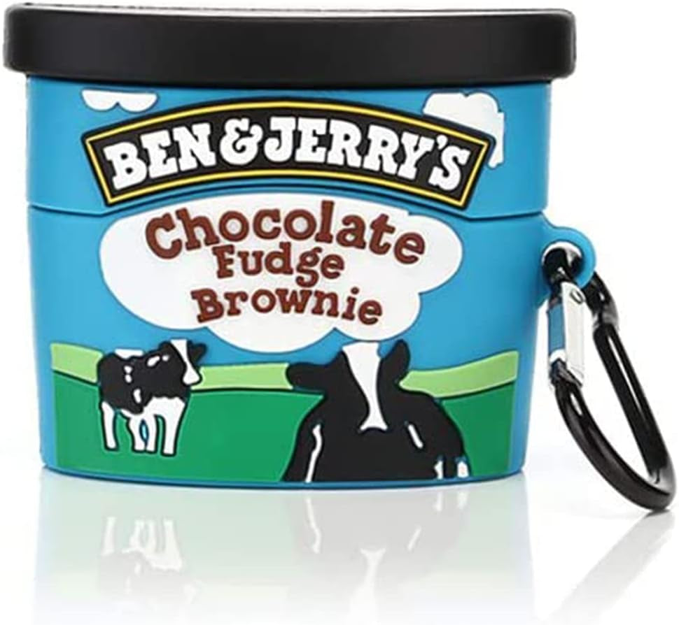 Cartoon Case Compatible with Apple Airpods Pro Case Cover Silicone Shockproof 3D Cute Kawaii Protective Case Anti-Fall Headphone Case for Airpod Pro Case (Airpods Pro, Green Monster)  FirstCorn Ice Cream Airpods Pro 