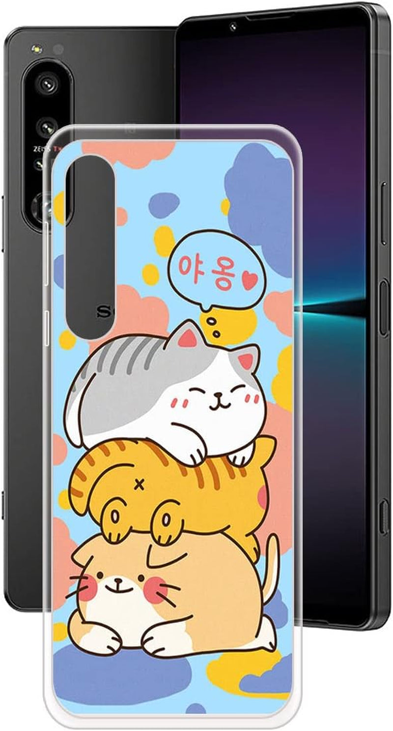 LCEHTOGYE Case for Sony Xperia 10 V, Slim Shock-Absorption Anti-Scratch Black Soft TPU Bumper Protective Phone Case Cover for Sony Xperia 10 V (6,1") - KE101  LCEHTOGYE Ke76  