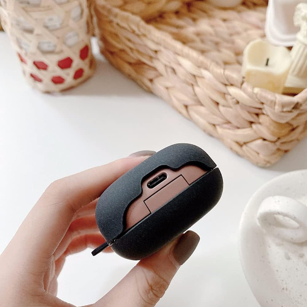 AOLABOKY Fashion Pink Love Heart Earphone Cover for Samsung Galaxy Buds Live Case PC Hard Shell Headphone Plush Keying (For Buds Live-2)  AOLABOKY   