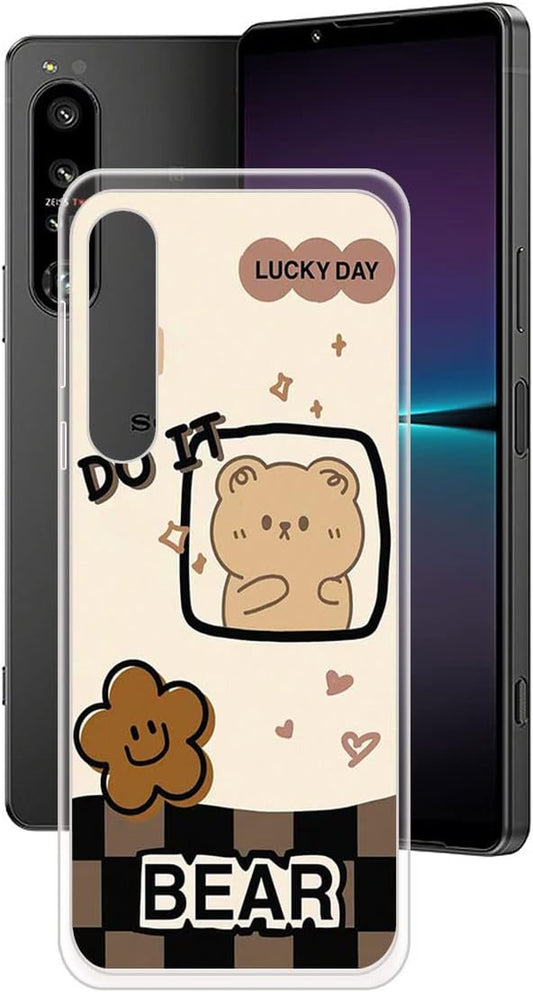 LCEHTOGYE Case for Sony Xperia 10 V, Slim Shock-Absorption Anti-Scratch Black Soft TPU Bumper Protective Phone Case Cover for Sony Xperia 10 V (6,1") - KE101  LCEHTOGYE   