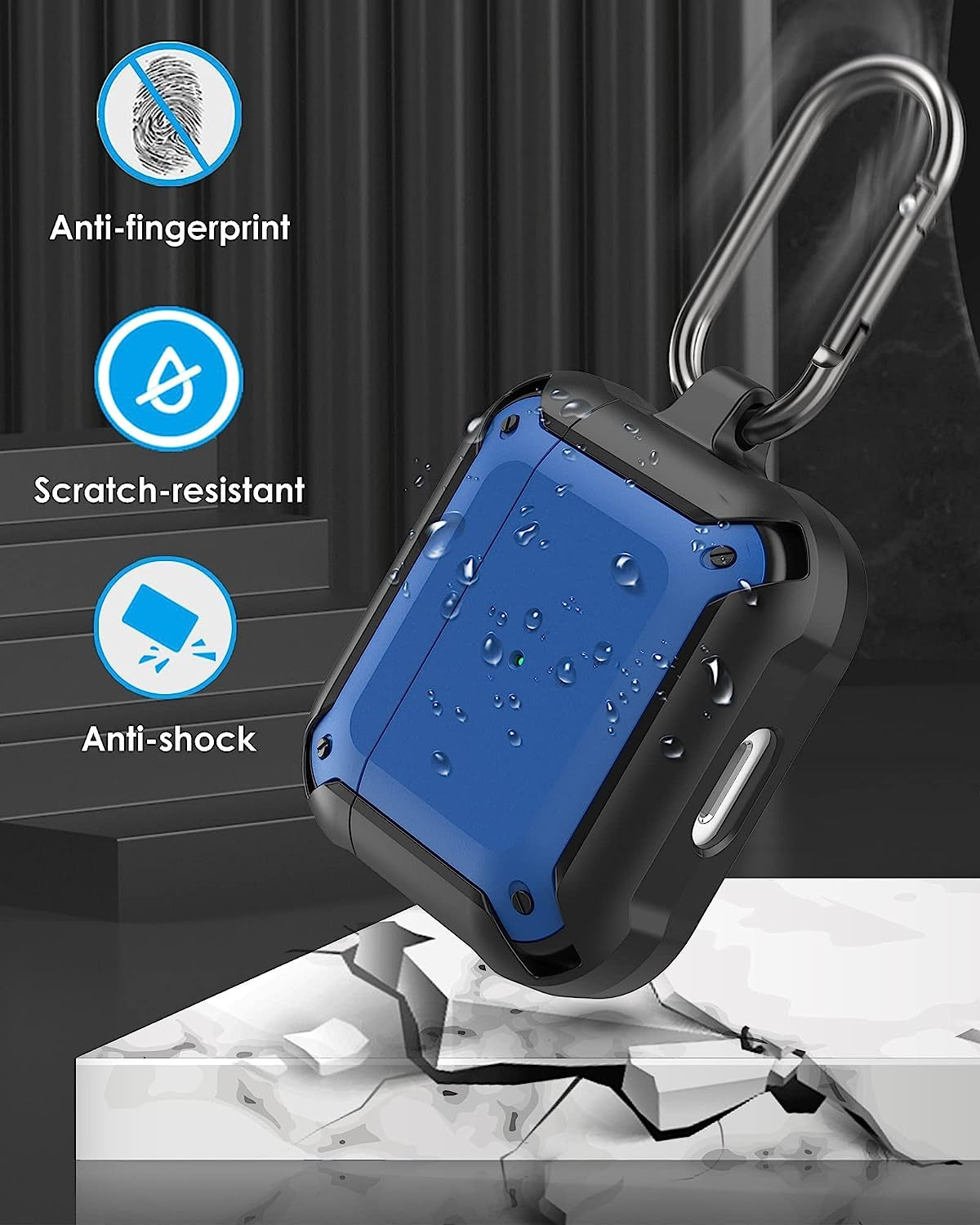 Procase Hard Case for Airpods Max Bundle with Airpods 3 Case 2021 with Keychain  ProCase   