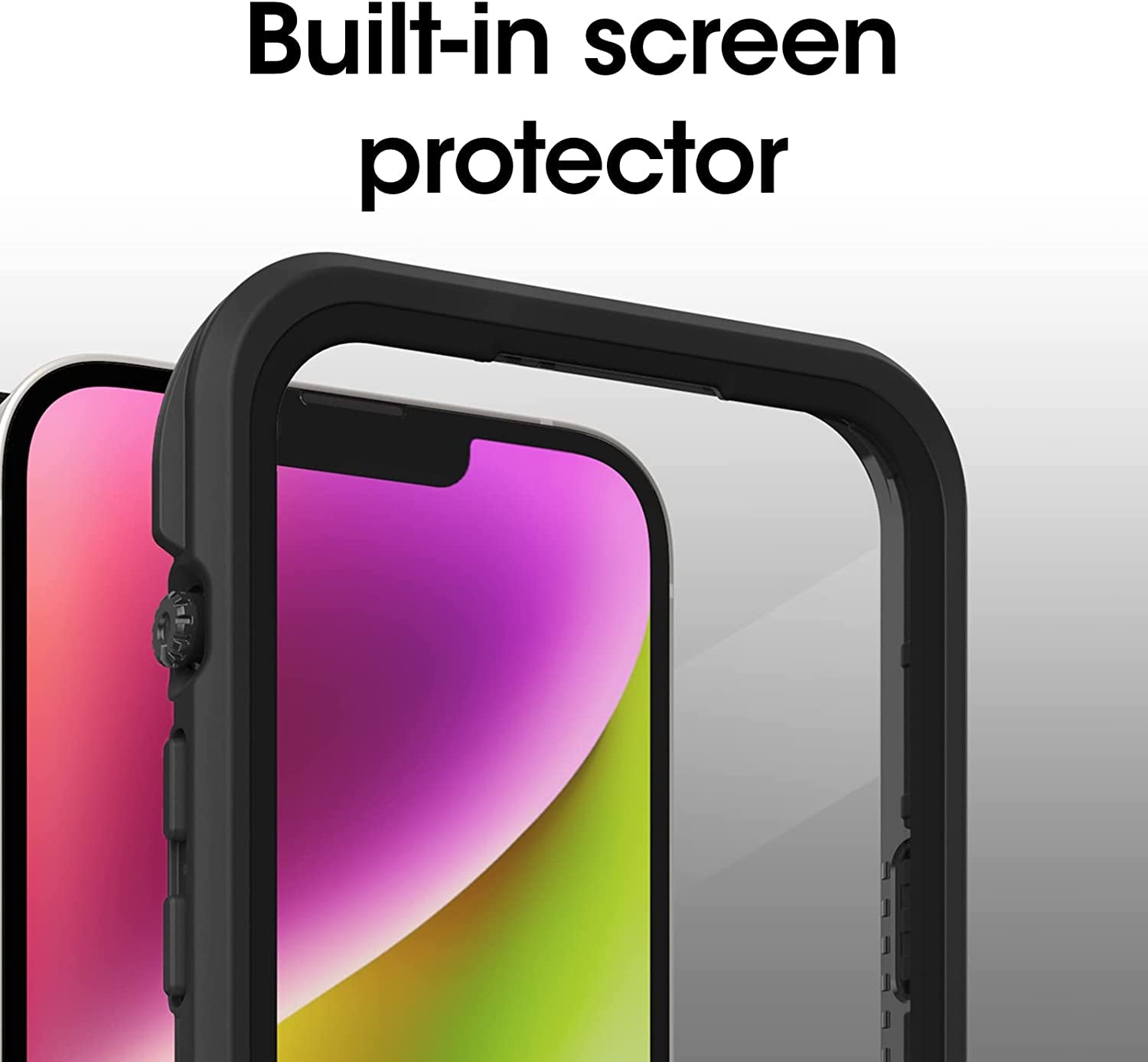 Otterbox FRĒ Series Waterproof Case with Magsafe (Designed by Lifeproof) for Iphone 14 - Black  OtterBox   