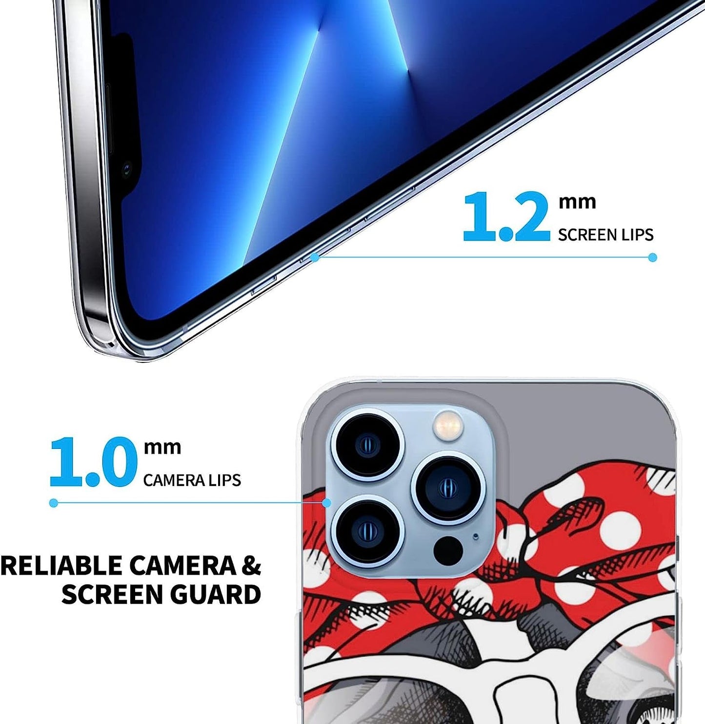 THARKA French Bulldog Headband Glasses Anti-Slip Iphone 13 Pro Max Case Iphone 13 Pro Case  THARKA   