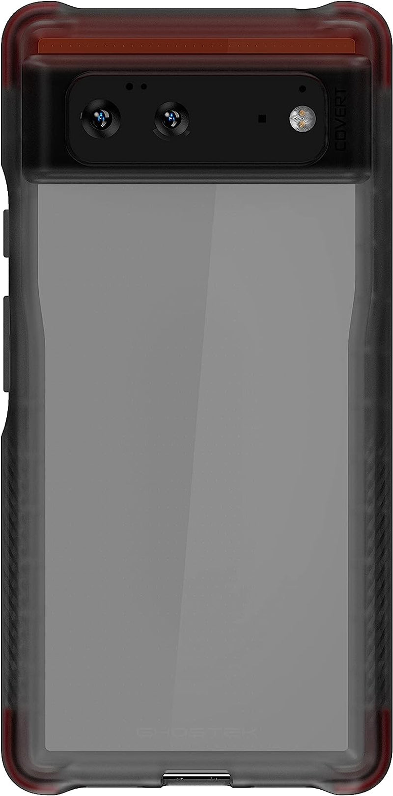 Ghostek Covert Pixel 6 Pro Case Clear with Ultra Thin Design and Non-Slip Grip Supports Wireless Charging Shock Protective Phone Cover Designed for 2021 Google Pixel 6 Pro 5G (6.71) (Cloudy Clear)  Ghostek Stormy Smoke Google Pixel 6 