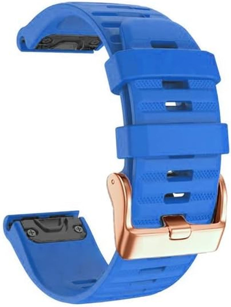 GUMMMY Quickfit 20 22 26Mm Straps Band for Garmin Fenix 7 7X 7S 5S 5 5X plus 6S 6 6X Pro/Epix Smartwatch Watch Band Silicone Bracelet  GUMMMY B 26mm Fenix 7X 3HR 