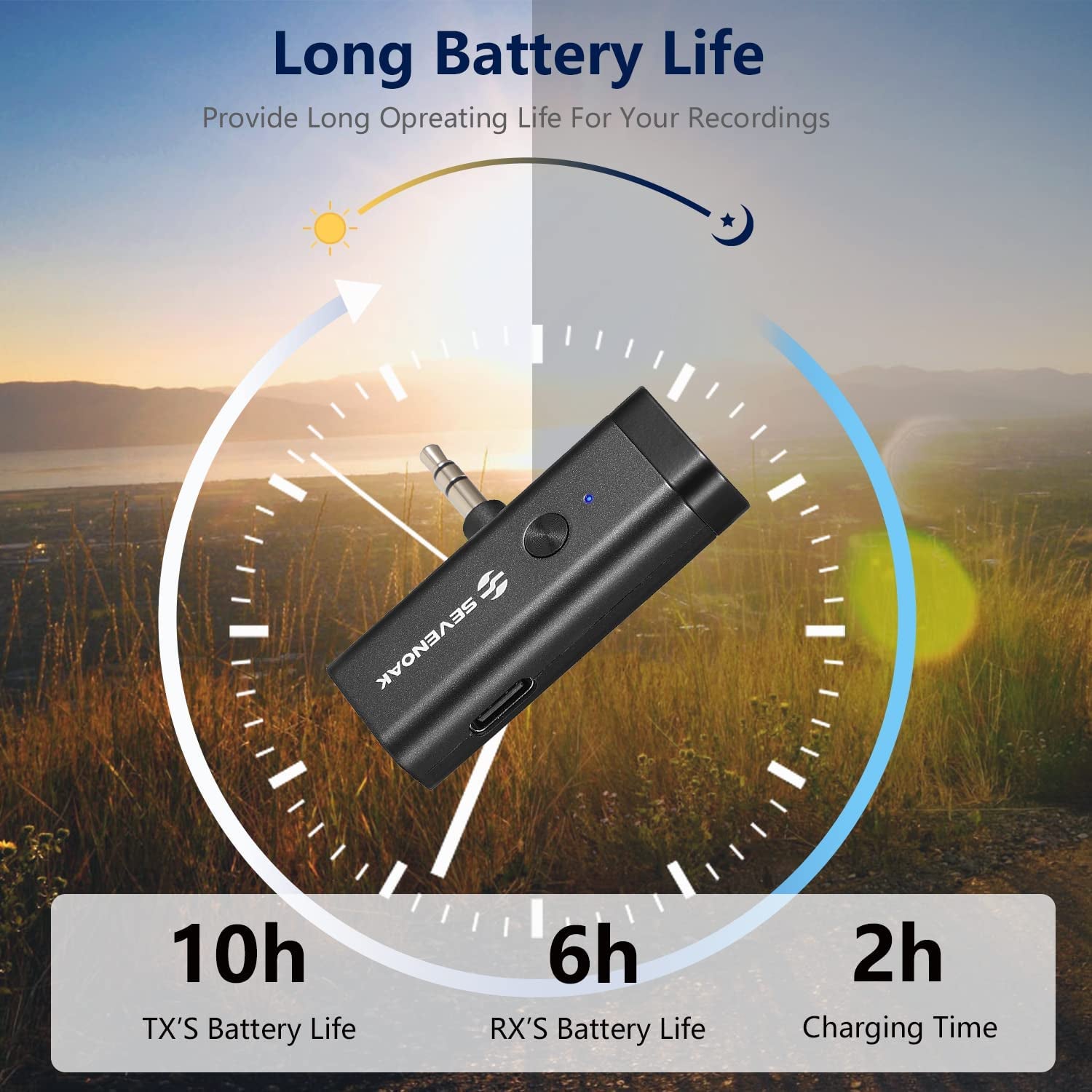 Sevenoak Wireless Lavalier Microphone with 3 Plugs for Camera/Iphone/Usb-C Smartphone,Noise Cancelling Mini Wireless Lapel Microphone with for Youtube/Vlog/Live Streaming(Skm-W1 Pro)  Sevenoak   