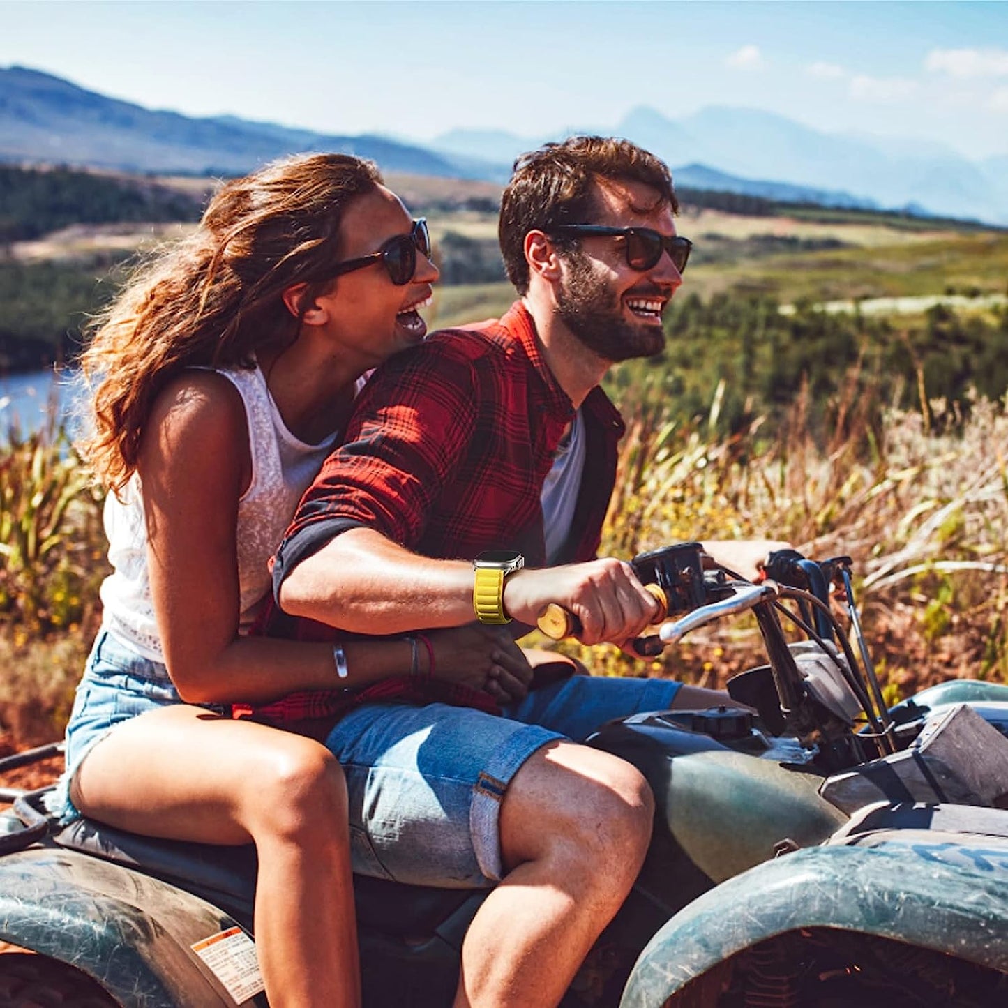 VNCAS Compatible with Apple Watch Ultra Band 49Mm 45Mm 44Mm 42Mm 38Mm 40Mm 41Mm Men Women, Rugged Alpine Loop Nylon Sport Bands with Titanium G-Hook Braided Stap for Iwatch Series SE 8 7 6 5 4 3 2 1  VNCAS   