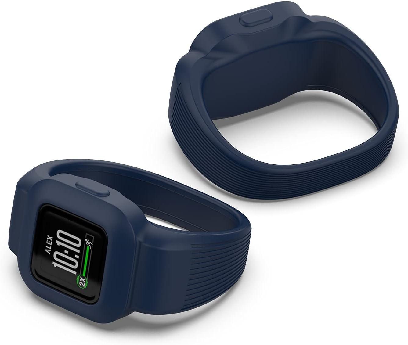 QGHXO Band for Garmin Vivofit Jr. 3, Soft Silicone Replacement Watch Band Strap for Garmin Vivofit Jr. 3 Fitness Tracker, Small, Large (No Tracker)  QGHXO   