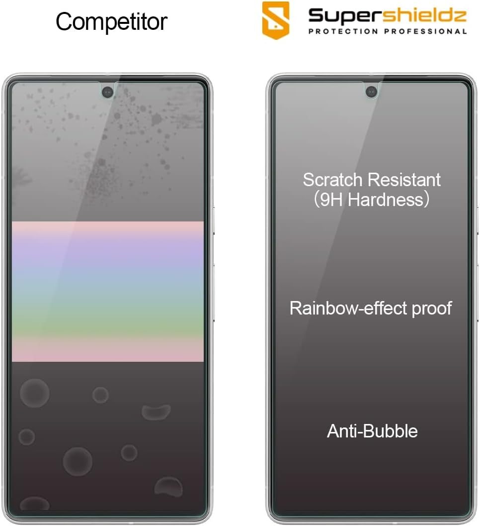 Supershieldz (3 Pack) Designed for Google Pixel 7A Tempered Glass Screen Protector, 0.33Mm, anti Scratch, Bubble Free  Supershieldz   