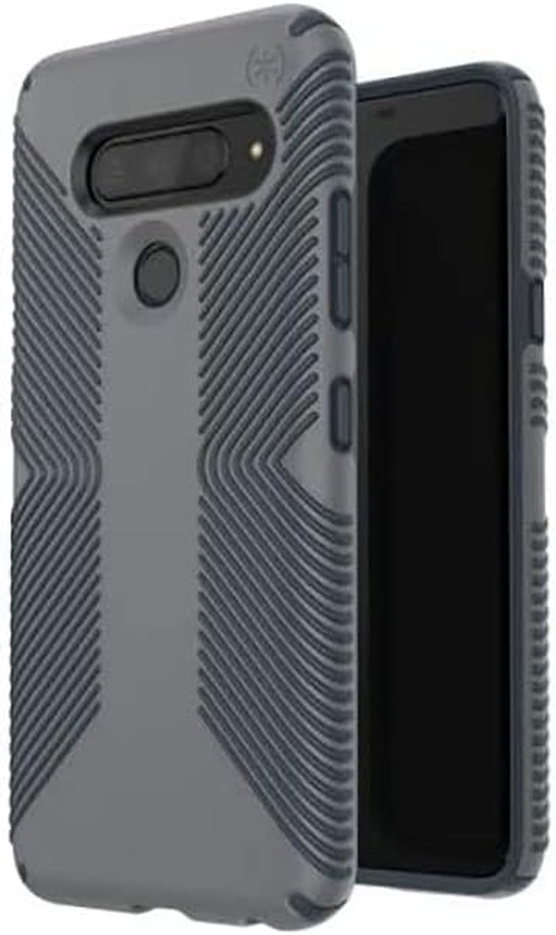 Speck Presidio Grip Case for LG V40 Thinq, Graphite Grey/Charcoal Grey  Speck   