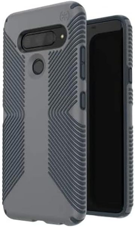 Speck Presidio Grip Case for LG V40 Thinq, Graphite Grey/Charcoal Grey  Speck   