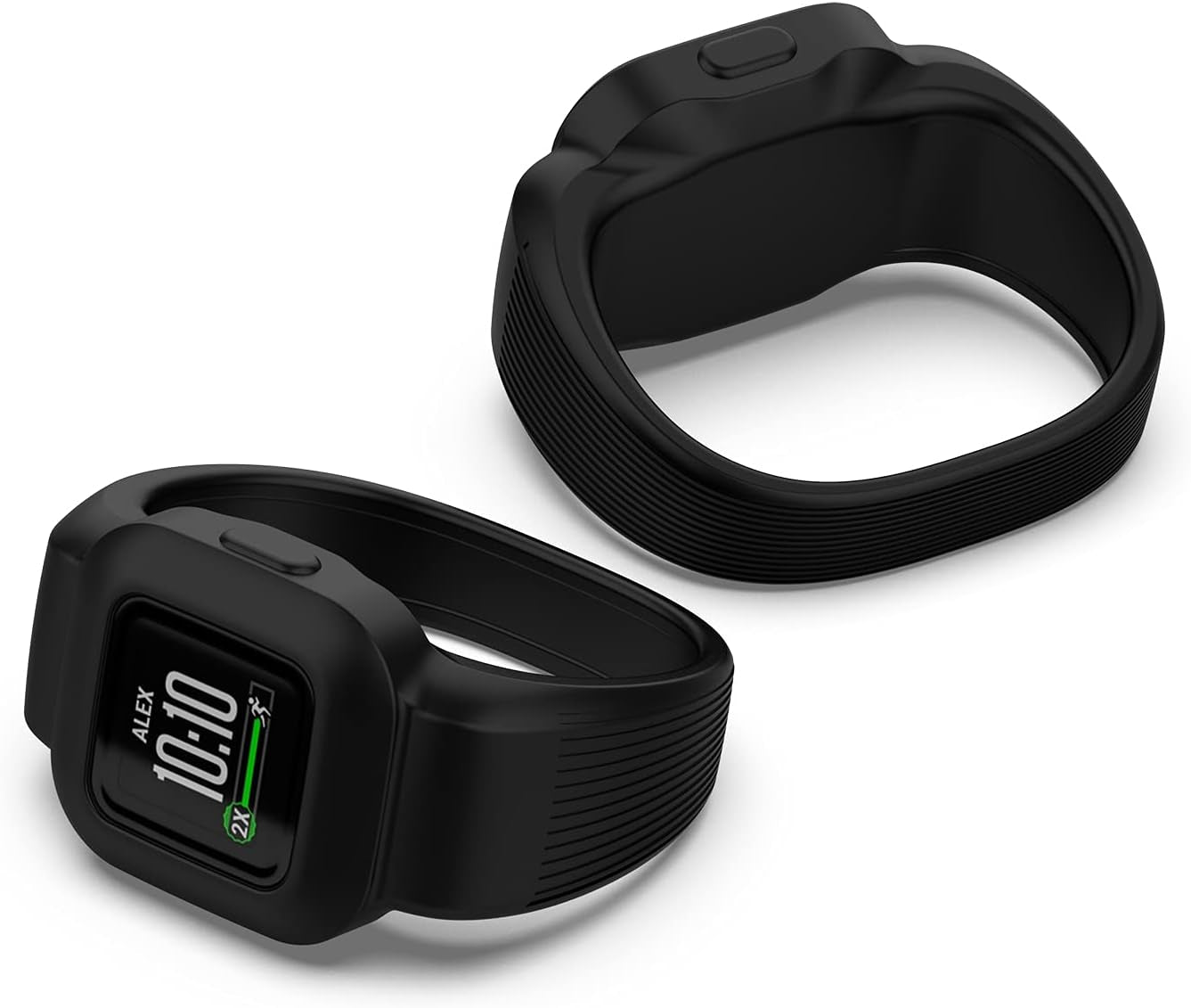 QGHXO Band for Garmin Vivofit Jr. 3, Soft Silicone Replacement Watch Band Strap for Garmin Vivofit Jr. 3 Fitness Tracker, Small, Large (No Tracker)  QGHXO   