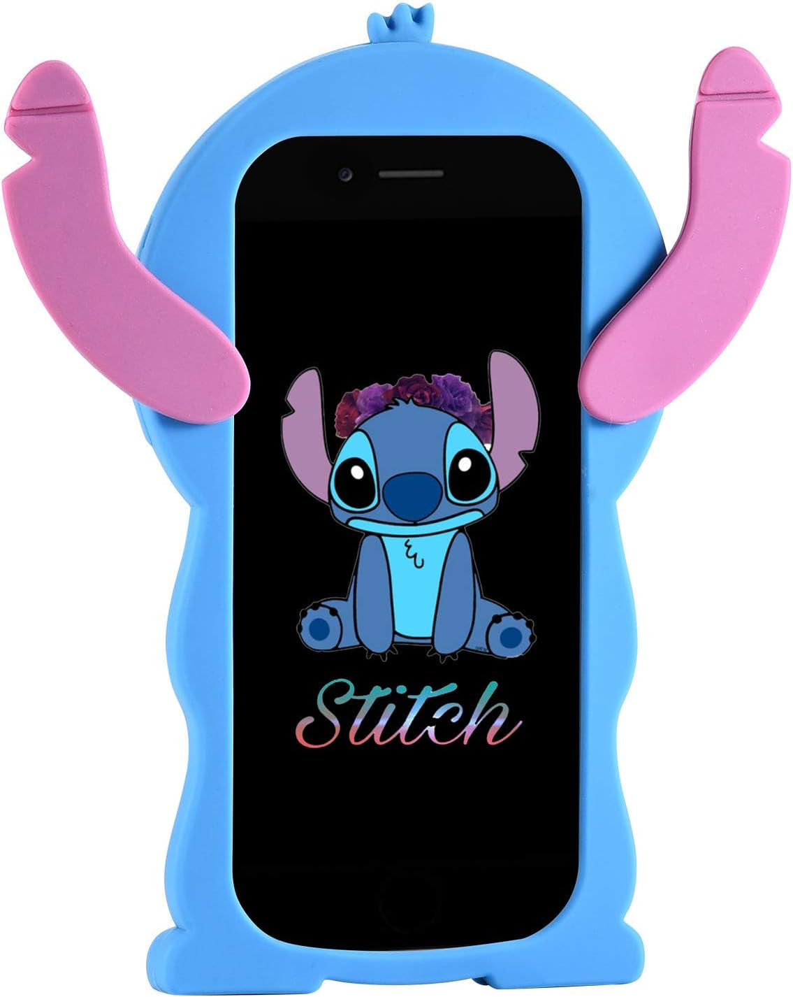 FINDWORLD Cases for Iphone 14 PRO Case, Lilo Stitch Cute 3D Cartoon Unique Cool Soft Silicone Animal Character Waterproof Protector Boys Kids Girls Gifts Cover Housing Skin for Iphone 14 Pro  FINDWORLD   