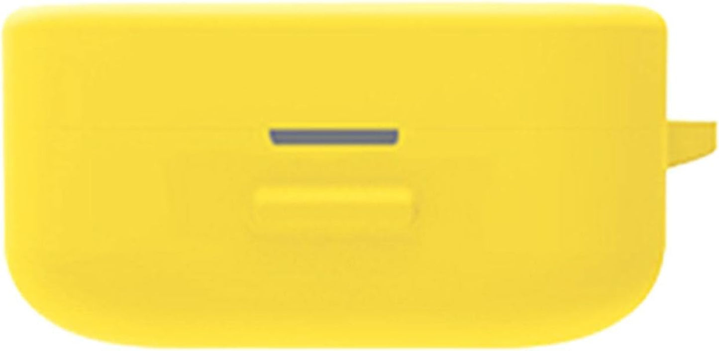 Aeihevo Silicone Case Cover for Sony Linkbuds WF-L900 | Scratch Shock Resistant Liquid Protective Sleeve Skin Cover | Soft Liquid Silicone Cover with Keychain for Wireless Earbuds  Aeihevo Yellow  