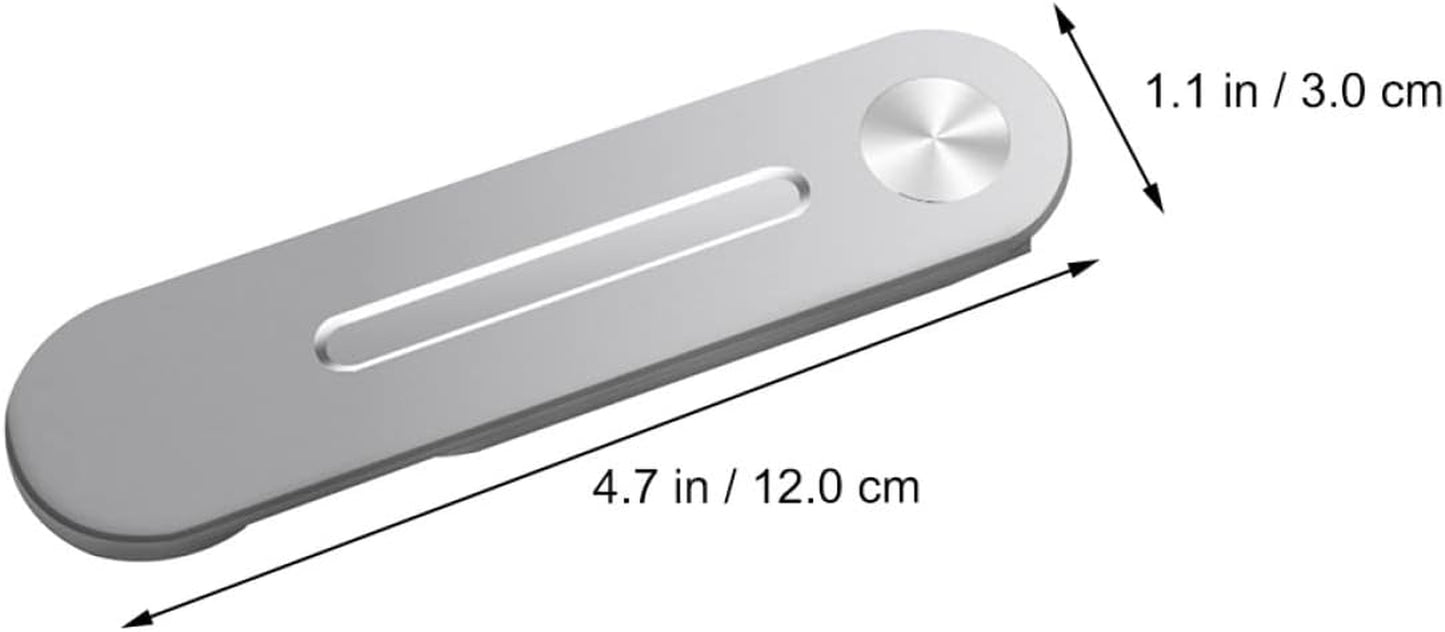 Mikikit Laptop Stand Laptop Stand with Side Magnetic Smartphones Computer Cellphone Mount Holder Bracket Expansion Extension for Stand Laptop Monitor Adjustable on Clip Phone Pc Stand Pc Stand  Mikikit   