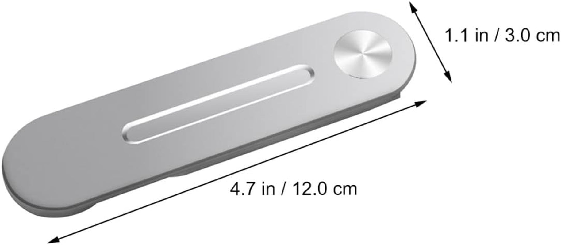 Mikikit Laptop Stand Laptop Stand with Side Magnetic Smartphones Computer Cellphone Mount Holder Bracket Expansion Extension for Stand Laptop Monitor Adjustable on Clip Phone Pc Stand Pc Stand  Mikikit   