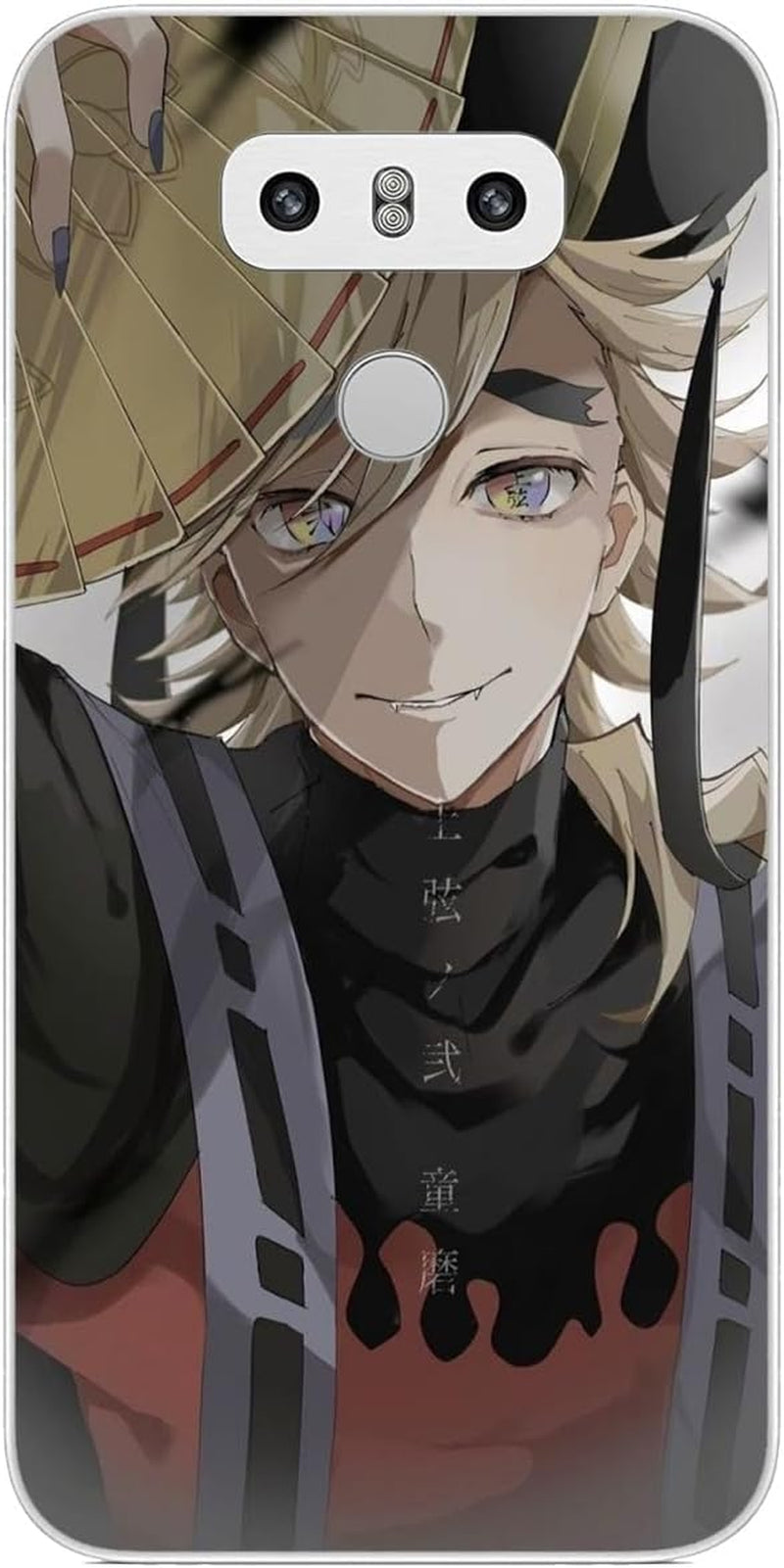 TINTAG Compatible with LG G6 | LG G6+ | LG G6 plus Case Cool with Kokushibou 773, Anime Phone Cases Shockproof Soft TPU Case Clear  TINTAG Cute With Douma 461  