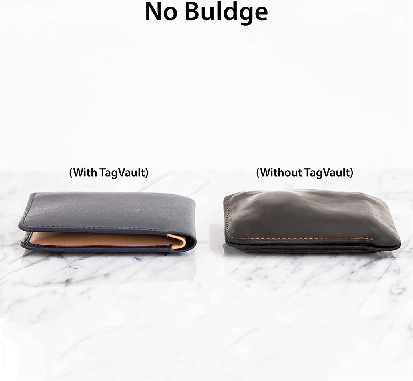 Tagvault - Airtag Wallet Holder Compact (Single) | Thin & Flexible, Stays Hidden, Patent Pending | Elevation Lab  Elevation Lab   