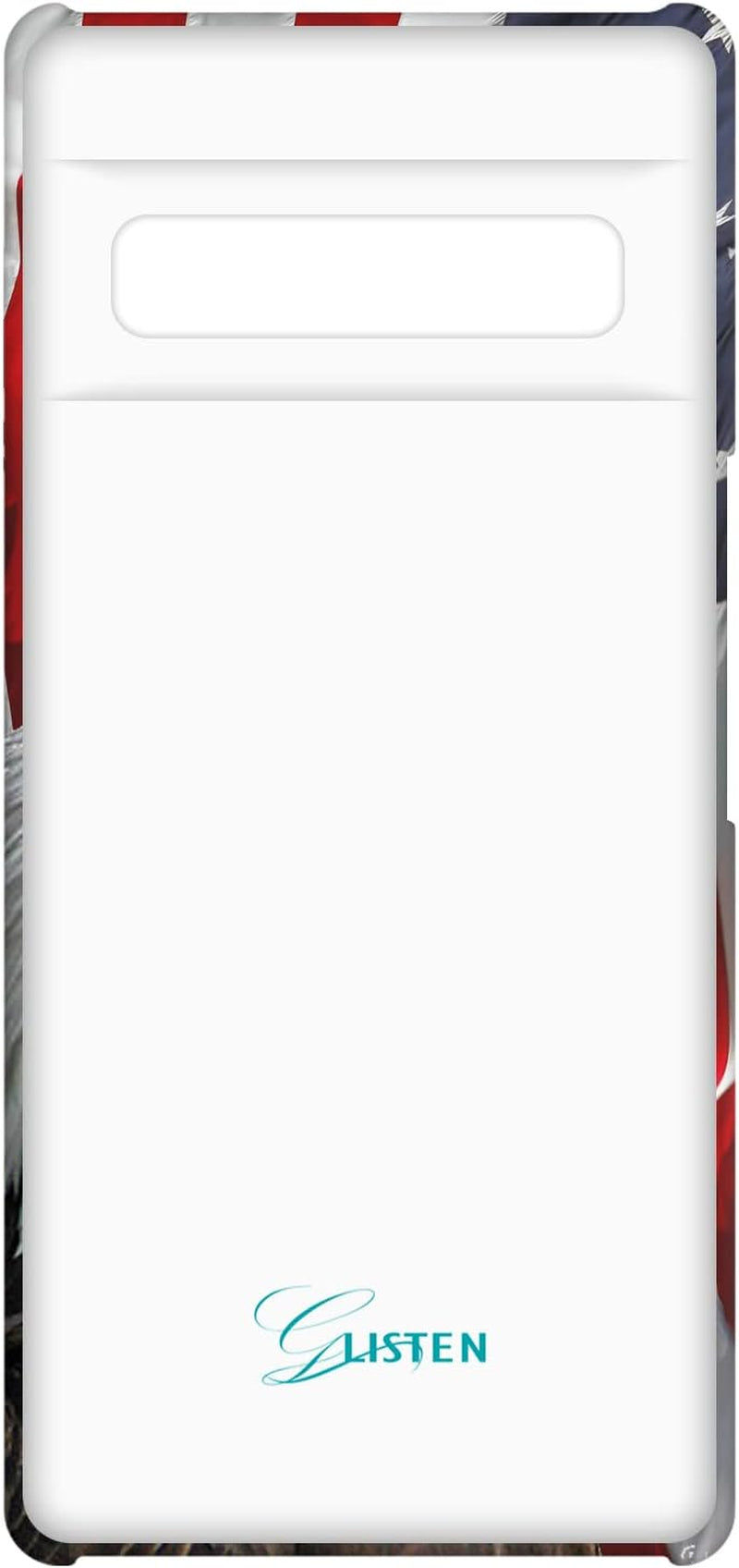 Glisten - Google Pixel 6 Pro Case, Pixel 6 Pro Case - Bald Eagle American Flag Printed Slim, Cute Plastic Hard Snap on Designer Back Phone Case for Google Pixel 6 Pro (2021)  Glisten   