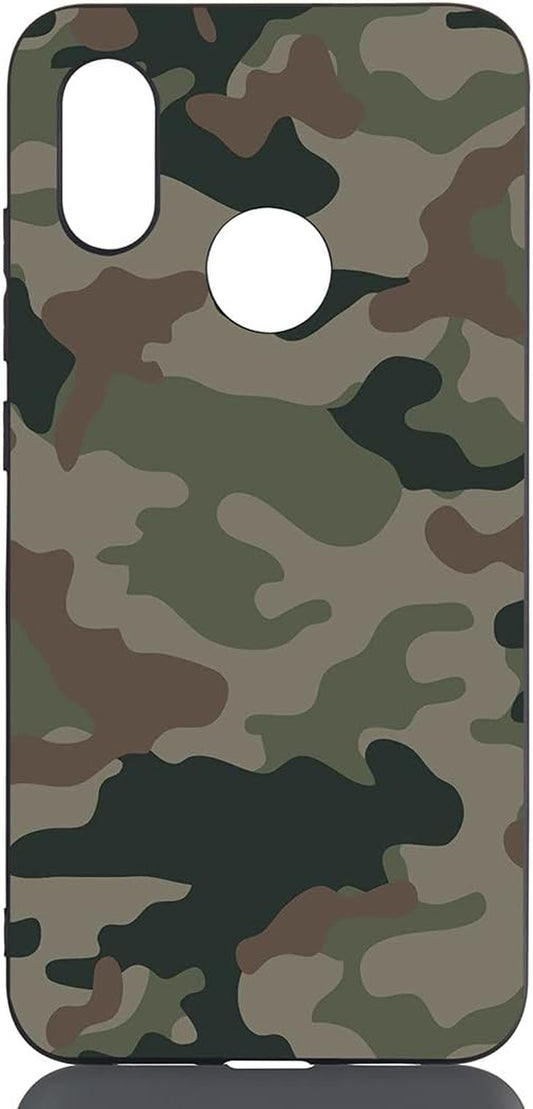 Aipyy Xiaomi Mi 8 Pattern Back Case for Camouflage,Soft TPU Slim Printing Pattern Phone Back Cover for Back Case for Xiaomi Mi 8  Aipyy   