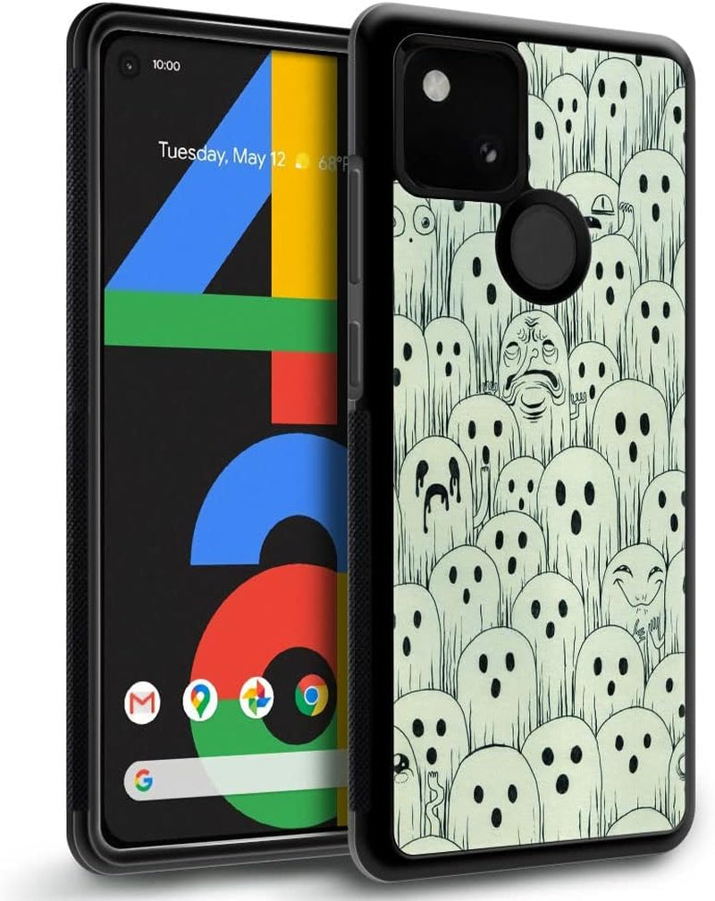 CARLOCA Case Compatible with Google Pixel 4A 5G Case,Gentleman Owl Case for Google Pixel 4A 5G Boys Men,Anti-Scratch Soft TPU Case for Google Pixel 4A 5G Case 6.2-Inch Gentleman Owl  CARLOCA Ghost Party Google Pixel 4A 5G (6.2 In) 