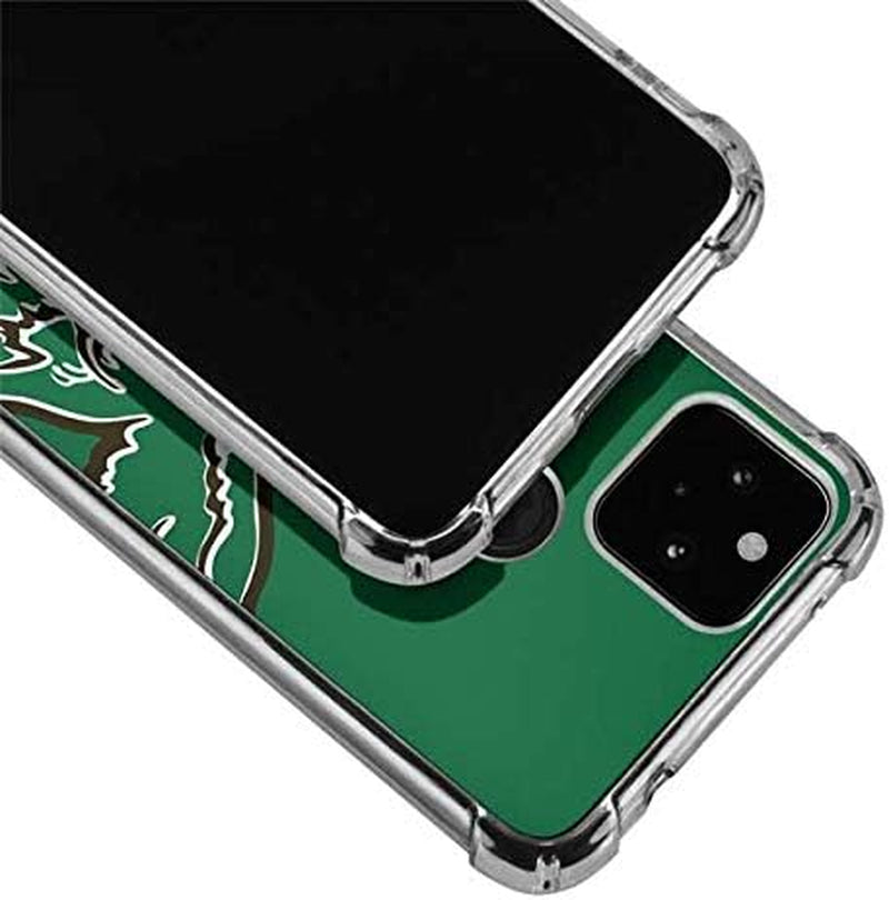 Skinit Clear Phone Case Compatible with Google Pixel 4A 5G - Officially Licensed NFL Philadelphia Eagles Retro Logo Design  Skinit   